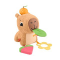 Fisher-Price Snuggly Snacky Capybara Plush Baby Sensory Toy HYR54 6m+
