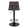 Adjustable Bar Stool Middelfart, dark grey/black