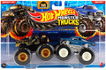 Hot Wheels Monster Trucks Vehicle 2-pack 1:64 FYJ64, 1pc, assorted colours, 3+