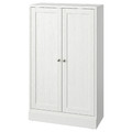 HAVSTA Cabinet with plinth, white, 81x37x134 cm