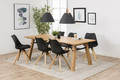 Dining Chair Dima, black/oak