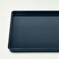 KUGGIS Lid, black-blue, 26x35 cm