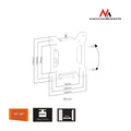 TV Wall Mount 13-23" Max 20kg 