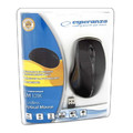 Esperanza Wireless Optical Mouse EM101K USB 2,4 GHz, NANO receiver, black