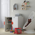 SMÅSTAD / PLATSA Cabinet, white white, with 1 shelf, 60x55x63 cm