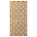 SKÅDIS Pegboard combination, wood, 56x112 cm