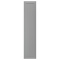 GULLABERG Door with hinges, grey, 50x229 cm