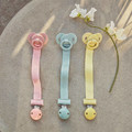 Elodie Details Pacifier Clip Wood - Candy Pink