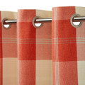 Curtain GoodHome Podor 140x260cm, orange