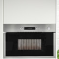MATÄLSKARE Microwave oven, stainless steel colour