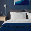GURLI Cushion cover, dark grey, 65x65 cm
