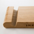 BERGENES Holder for mobile phone/tablet, bamboo