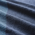 HIMLEÅN Washcloth, dark blue, mélange, 30x30 cm