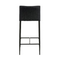 Bar Stool Demina, low, grey