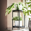 OLIVBLAD Plant stand, in/outdoor black, 35 cm