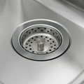 VATTUDALEN Inset sink, 1 bowl with drainboard