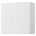 SMÅSTAD Wall cabinet, white white, with 1 shelf, 60x30x60 cm