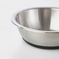 LURVIG Bowl, stainless steel, 0.8 l
