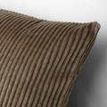 ÅSVEIG Cushion cover, grey-brown, 40x58 cm