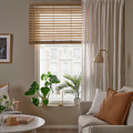 VECKLARFLY Venetian blind, bamboo, 120x155 cm