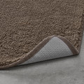 SÖDERSJÖN Bath mat, grey-brown, 50x80 cm