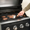 GRILLTIDER Hamburger turner, stainless steel/beech, 30 cm