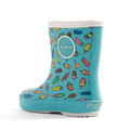 Druppies Rainboots Wellies for Kids Summer Boot Size 21, cold blue