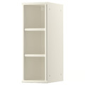 TORNVIKEN Open cabinet, off-white, 20x37x60 cm