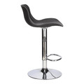 Bar Stool Inge, black/chrome