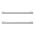 GoodHome Cabinet Bar Handle Khara 284 mm, silver, 2 pack