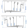 FRÖSLUNDA Integrated dishwasher, IKEA 500, 45 cm