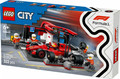 LEGO City F1 Pit Stop & Pit Crew with Ferrari Car 6+