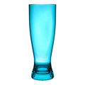 Plastic Beer Glass 720ml, blue