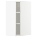 METOD Wall cabinet with shelves, white/Veddinge white, 30x60 cm