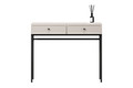 Console Table Lorini 100, cashmere, black knobs