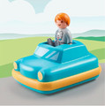Playmobil 1.2.3: Push & Go Car 12m+