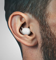 Hama Spirit Calm True Wireless Sleep/Podcast Earbuds, White/Grey