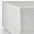 STUK Box with compartments, white, 20x51x10 cm