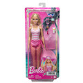 Blonde Barbie Doll With Swimsuit And Beach-Themed Accessories HPL73 3+