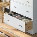 HAVSTA Chest of 3 drawers, white, 81x47x89 cm