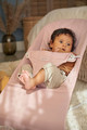 BABYBJÖRN Bouncer BLISS Woven - Dusty Pink, Petal Quilt, 0-2y