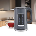 Feel Maestro 1.7L Double-Wall Electric Kettle with Temp Control MR-024-GREY