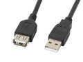 Lanberg Extension Cable USB 2.0 AM-AF black 5M