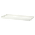 MITTZON Display shelf for frame w castors, white, 80x4 cm