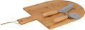 Bamboo Pizza Serving & Cutting Set, 3 pieces