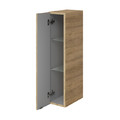 GoodHome Bathroom Wall Cabinet Imandra Slim 20 x 90 x 36 cm, oak