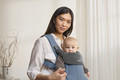 BABYBJORN Baby Carrier Harmony, Woven, Blue mélange, 0-3y