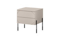 Bedside Table Nightstand Sonatia 45, cashmere