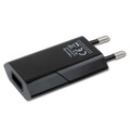 Slim USB charger 230V - 5V/1A black