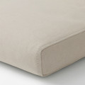 FRÖSÖN/DUVHOLMEN Seat/back cushion, outdoor, beige, 116x45 cm